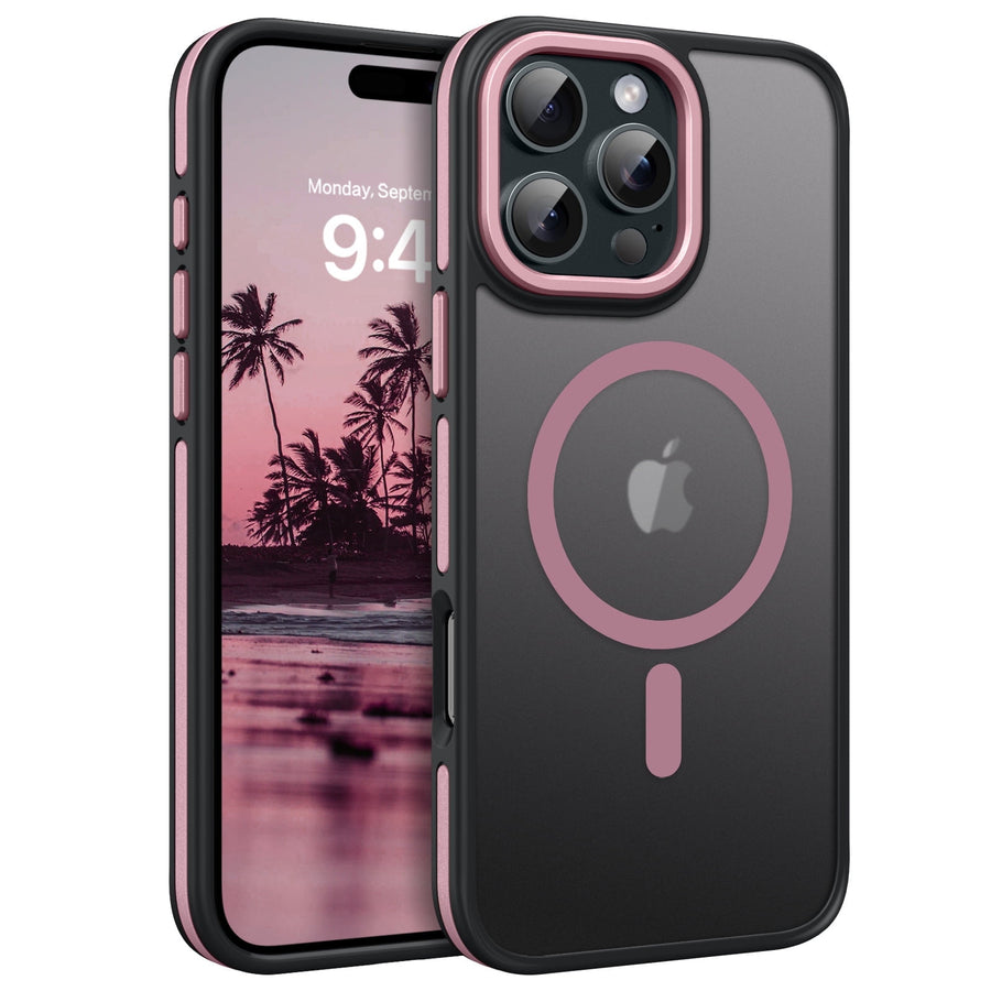 BENTOBEN Case for iPhone 16 Pro Max Compatible with Magsafe 6.9" Slim Translucent Matte Shockproof Protective Cover