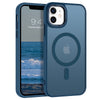 BENTOBEN Case for iPhone 11 6.1" Slim Translucent Matte Magnetic Shockproof Protective Cover, Dark Blue