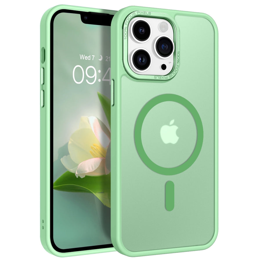 BENTOBEN Case for iPhone 13 Pro Compatible with Mag-Safe, 6.1" Tpu Magnetic Car Mount Support, Anti-Fingerprint Shockproof Protective Cover for iPhone 13 Pro 6.1 inch