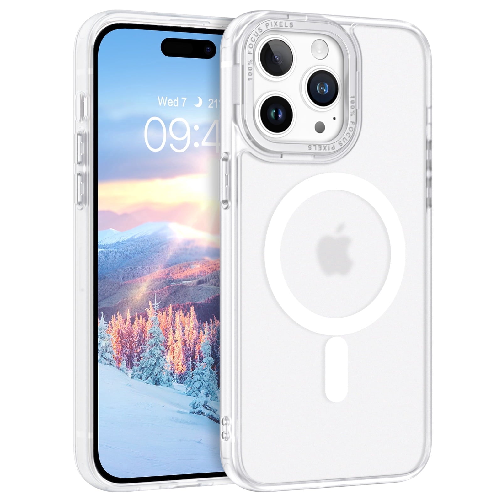 BENTOBEN Case for iPhone 14 Pro Compatible with Mag-Safe, 6.1" Tpu Magnetic Car Mount Support, Anti-Fingerprint Shockproof Protective Cover for iPhone 14 Pro 6.1 inch - BENTOBEN