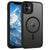 BENTOBEN Case for iPhone 11, 6.1 inch Slim Translucent Matte Magnetic Shockproof Protective Cover, Black