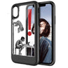 iPhone X Case Ape-man Protective Case Cover Apple iPhone XS, iPhone X/10 - Black/Clear - BENTOBEN