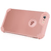 BENTOBEN 3 in 1 Shockproof Anti Slip Full-Body Protective Case for iPhone 6/6S-Rose Gold - BENTOBEN