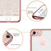 iPhone 7/8 Case Glitter Stripes - BENTOBEN