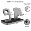 BENTOBEN Cell Phone Stand Compatible with Apple Watch Universal Desktop Stand Holder for iWatch Series 5/4/3/2/1 iPhone 11 Pro Max XS XR X 8 7 6S 6 Plus, Space Gray - BENTOBEN