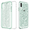 3D prism iPhone X Case-Mint Green - BENTOBEN
