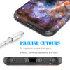 iPhone X Case, BENTOBEN Nebula Galaxy Slim Shockproof Protective Case for Apple iPhone X / 10 Blue - BENTOBEN